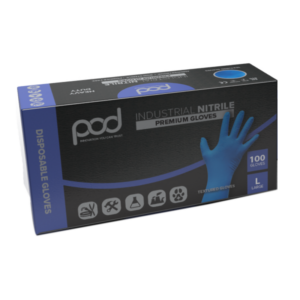 POD Industrial Nitrile Gloves, 100pcs/box