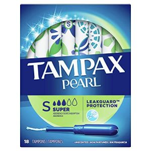 Tampax Pearl Super - Leakguard Protection- 18 unidades
